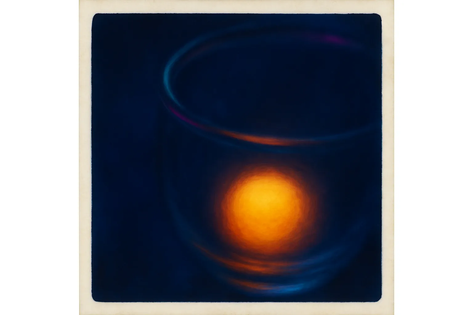 Artwork for "Lightning Bug", drawn from the lines: I wish I could cup your tiny hands; Around the shape of the lightning bug