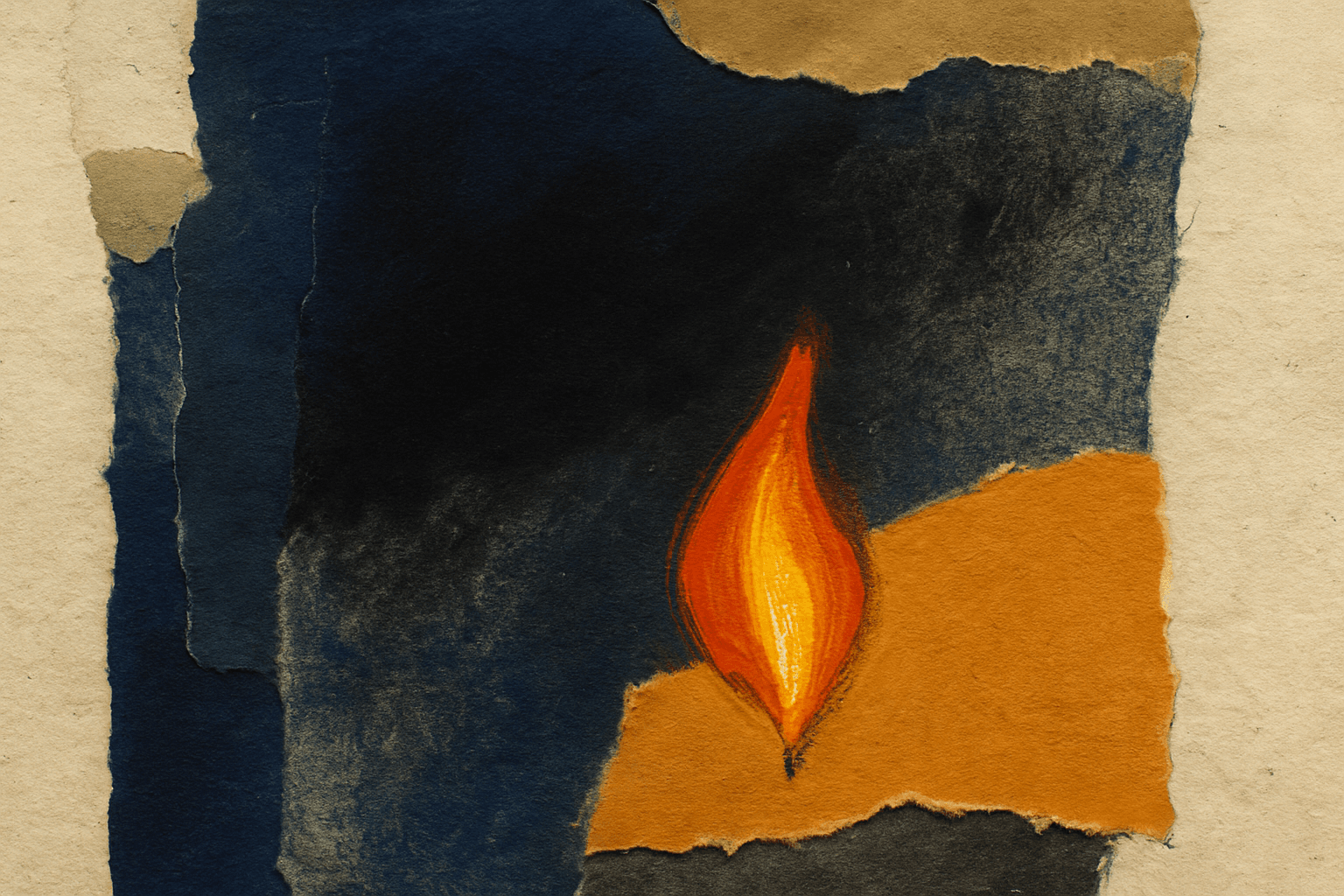 Visual interpretation of "The shadow of a dark cloud you felt": The shadow of a dark cloud you felt; hovering over you,