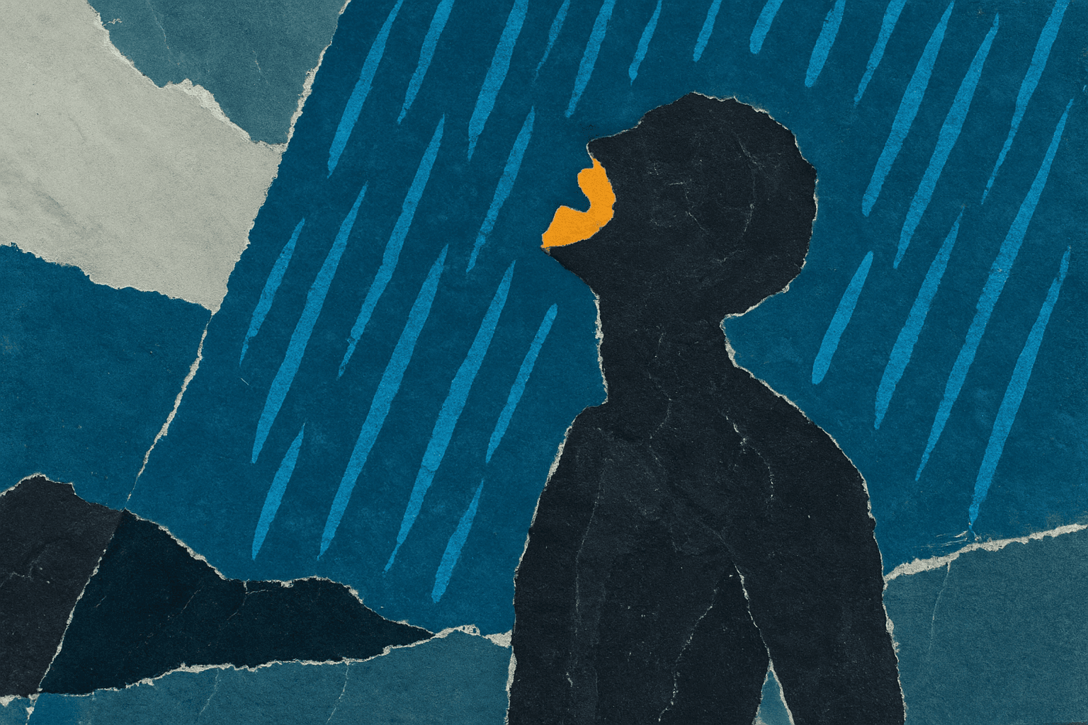 Visual interpretation of "Only by stripping the partial shrouds": Only by stripping the partial shrouds; Of indecision