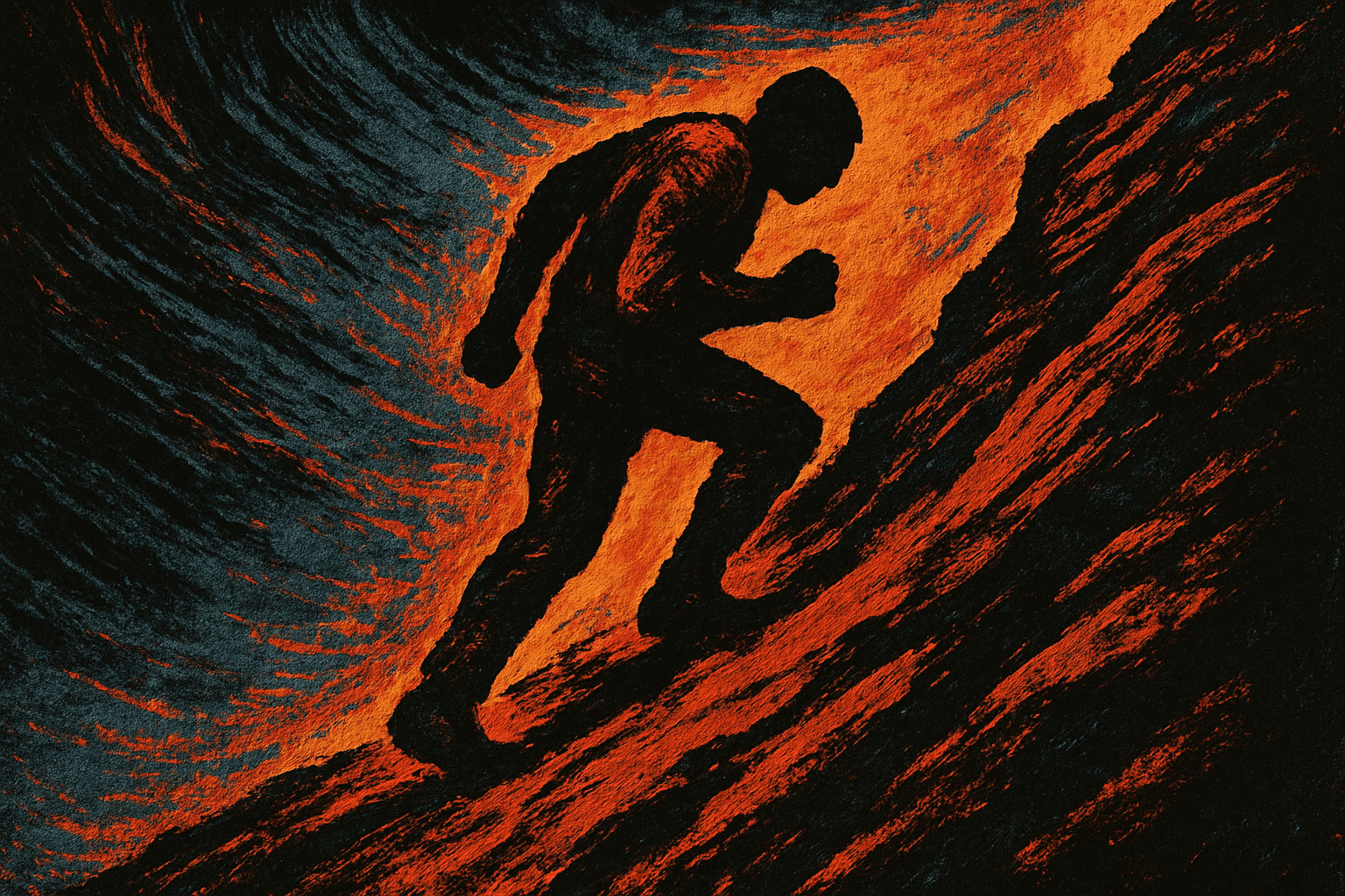 Visual interpretation of "One day you'll wake up from a": One day you'll wake up from a; dream