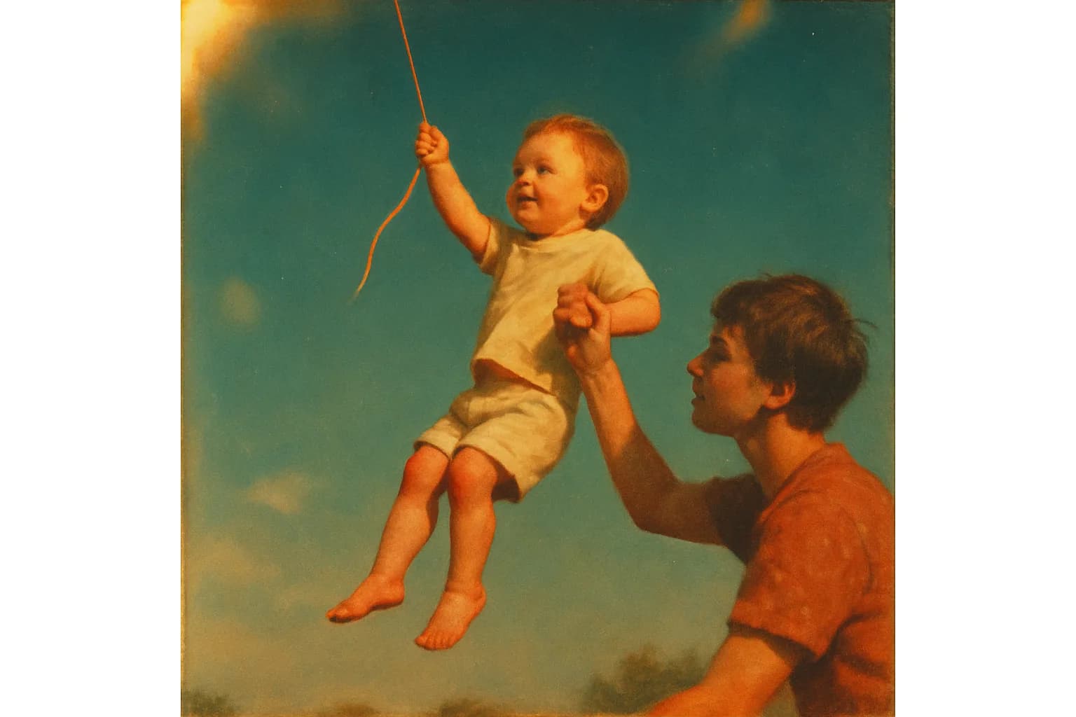 Artwork for "Remember when you", drawn from the lines: Remember when you; wrapped