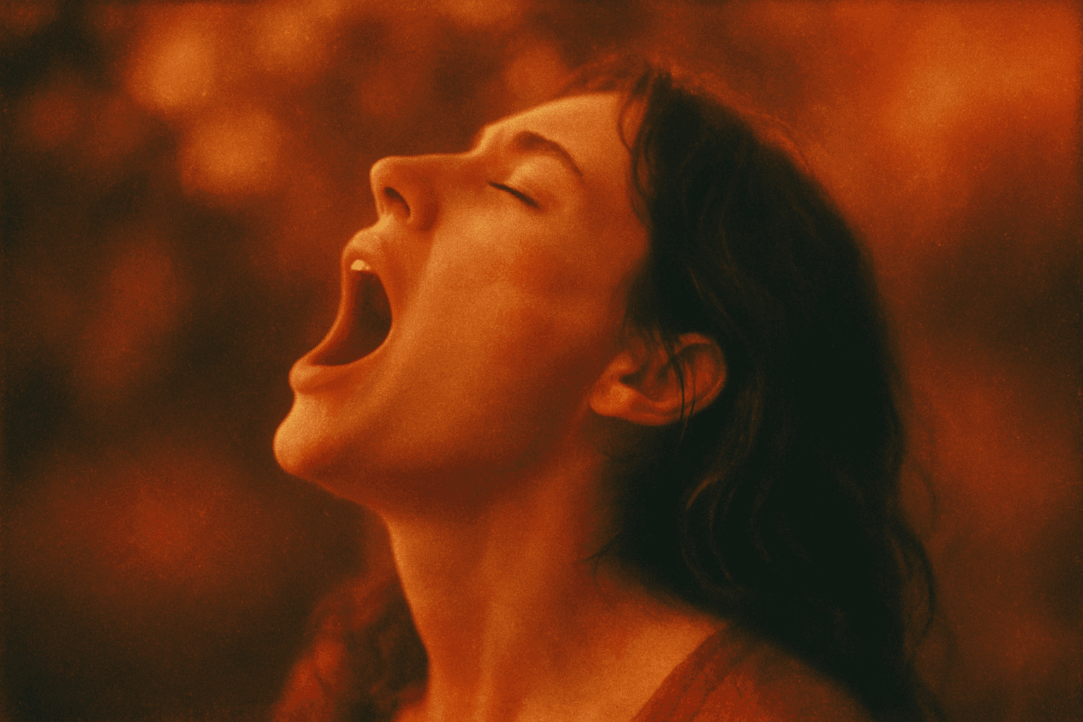 Visual interpretation of "All the times you felt the music stir": All the times you felt the music stir; your soul,