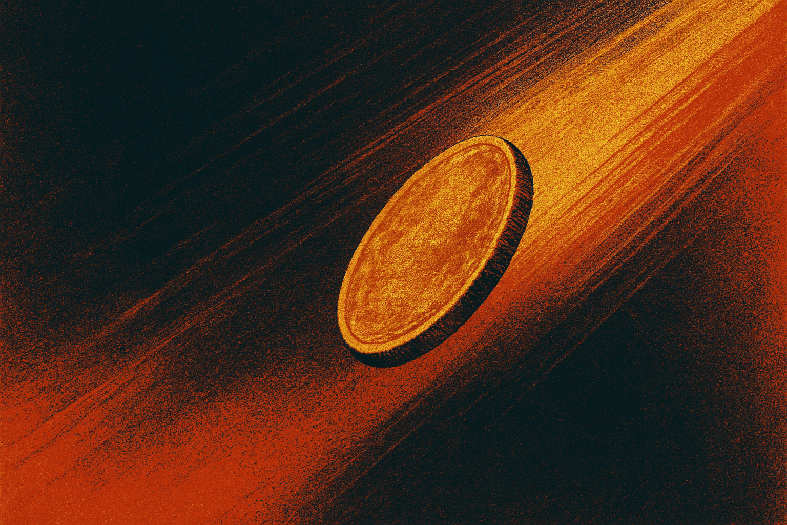 Visual interpretation of "A word is worth one coin. Silence is worth two.": Sometimes, you just have to; let go.