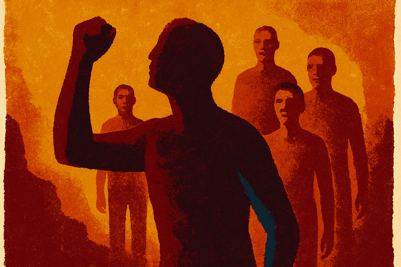 Visual interpretation of "Bring your past selves to their feet": Treasure the time you have on stage,; For you may not always sing so sweet.