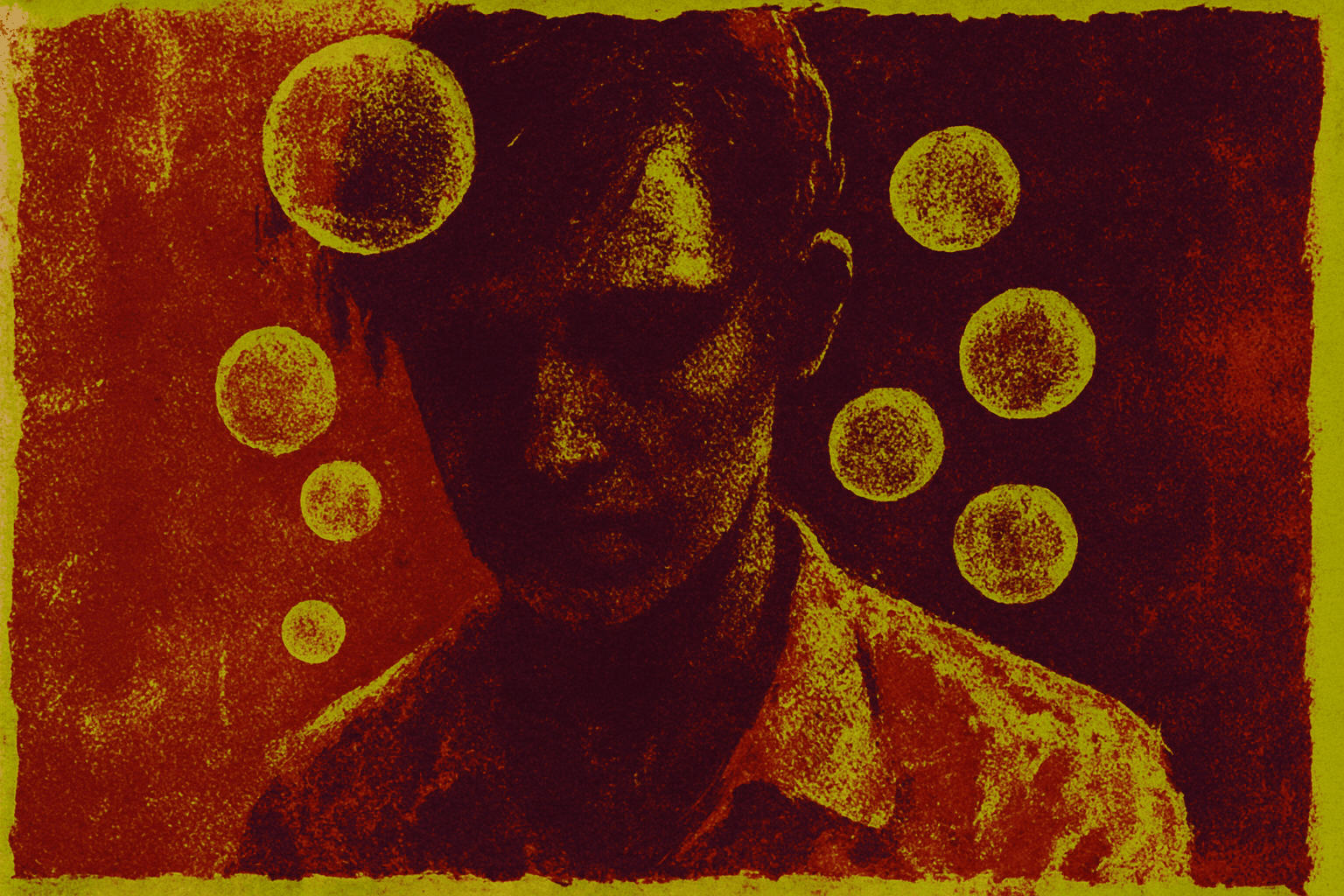 Visual interpretation of "Or leave before you": What if you got so good at lying; That they could just float out of you