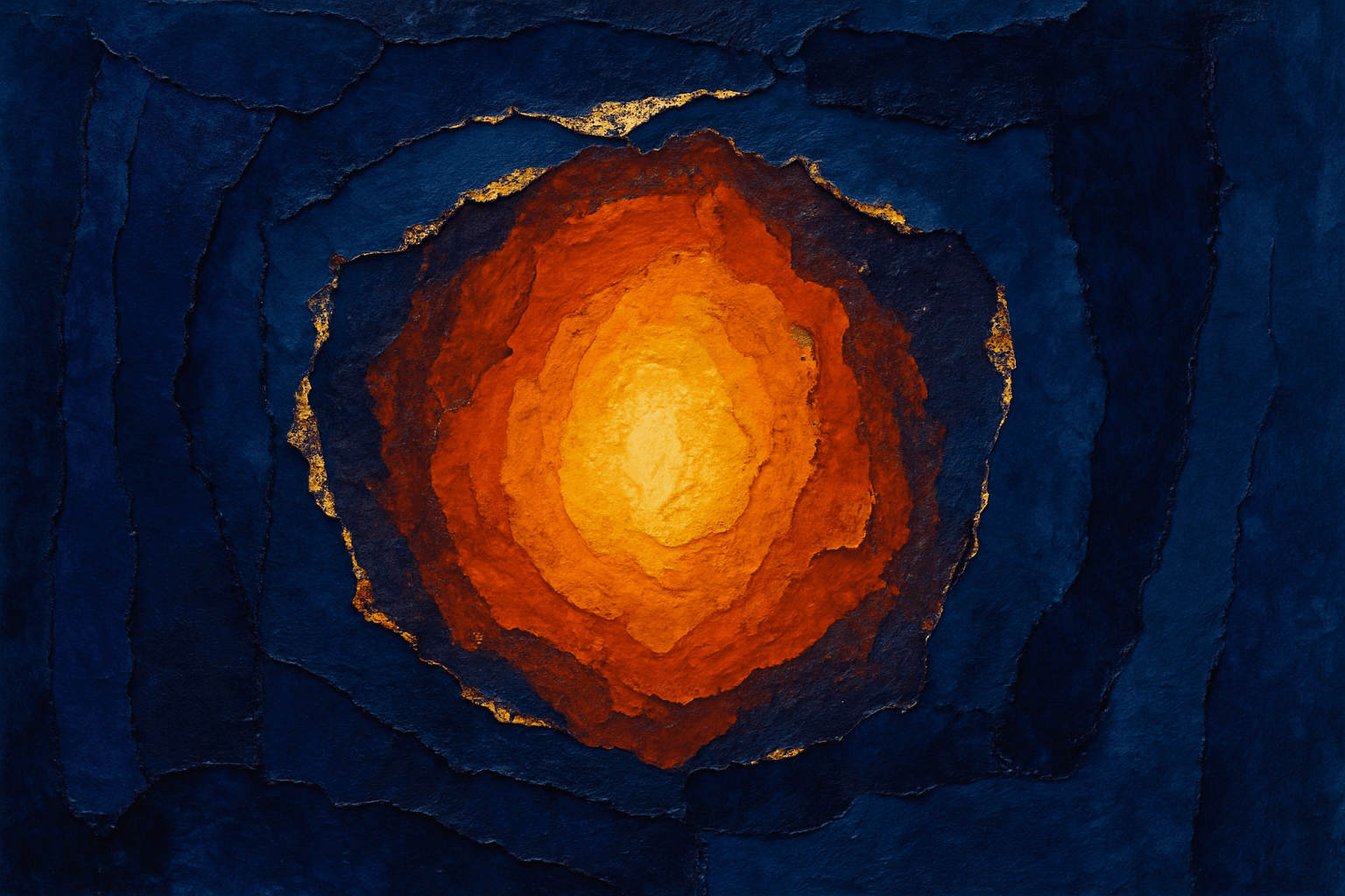 Visual interpretation of "The inner spark": Don't let the thing you needed most,; Yet never received,