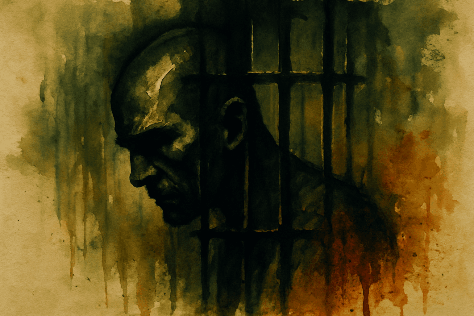 Visual interpretation of "The real prison": Don't let your power of choice; be consumed by the bitterness