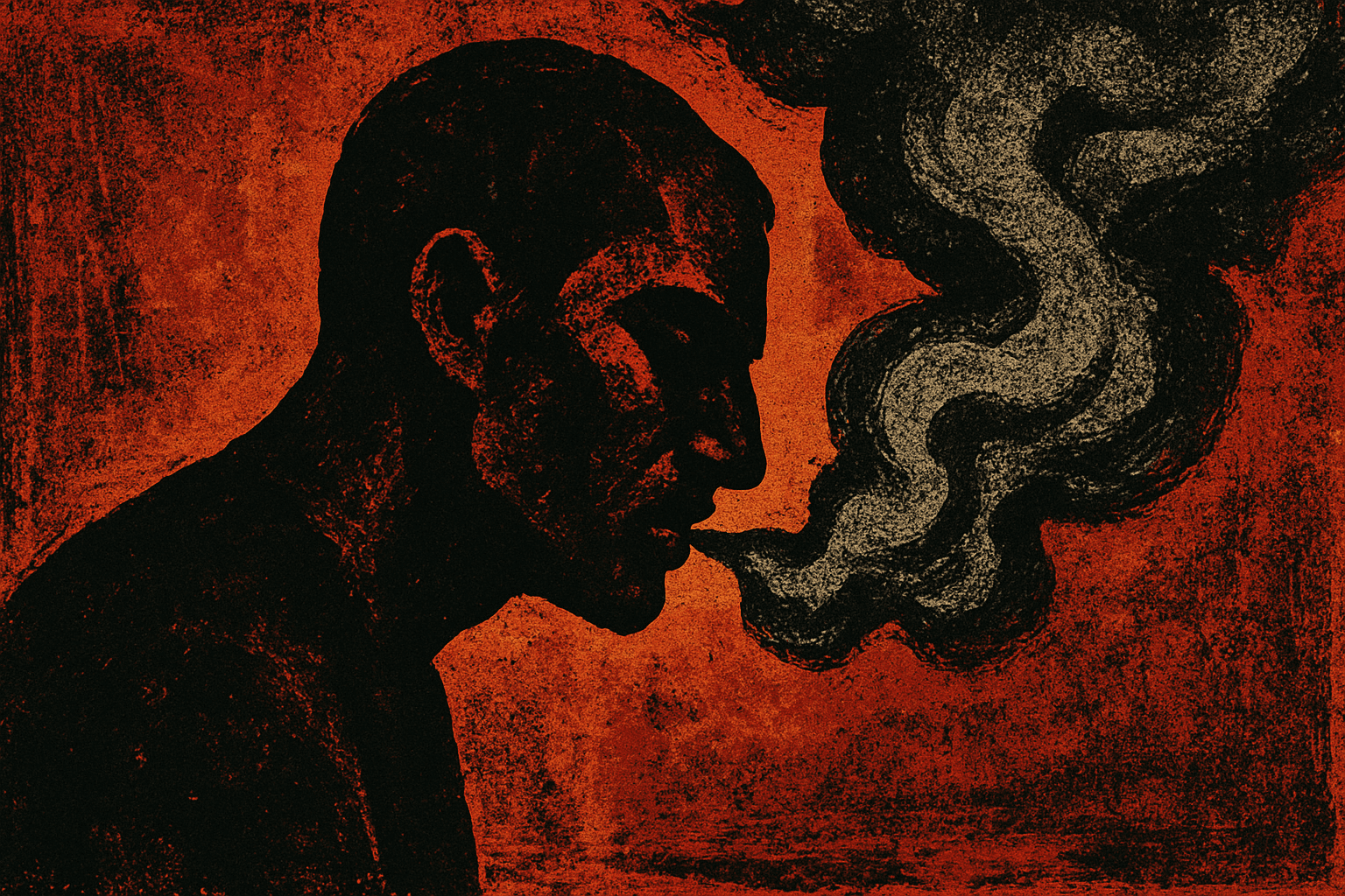 Visual interpretation of "Those wounds stung": There will come a time; When you must walk with the