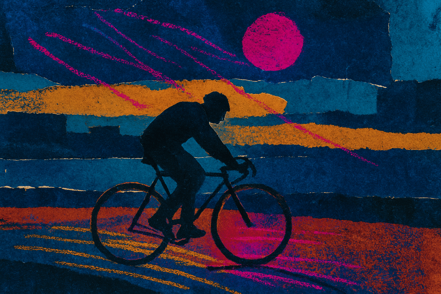 Visual interpretation of "Where dreams emerged...": Please don't take away the early mornings; on the subway, Biggie bumping in the