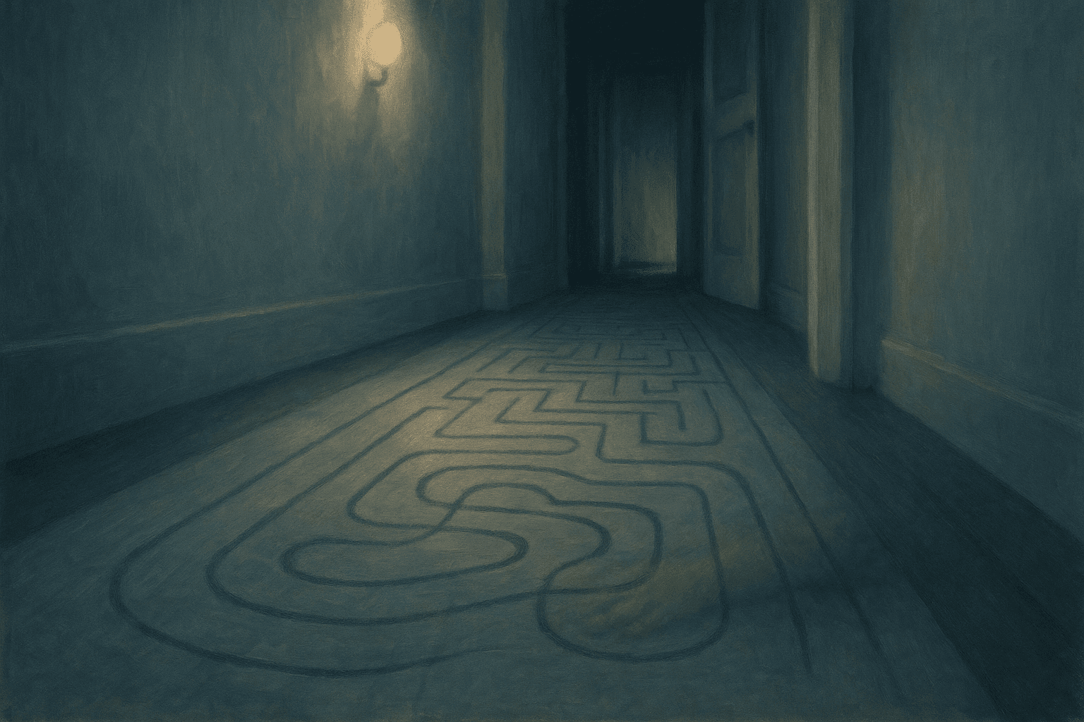 Visual interpretation of "Your warm breath": There's something you will do,; Before the clock sweeps past nine,