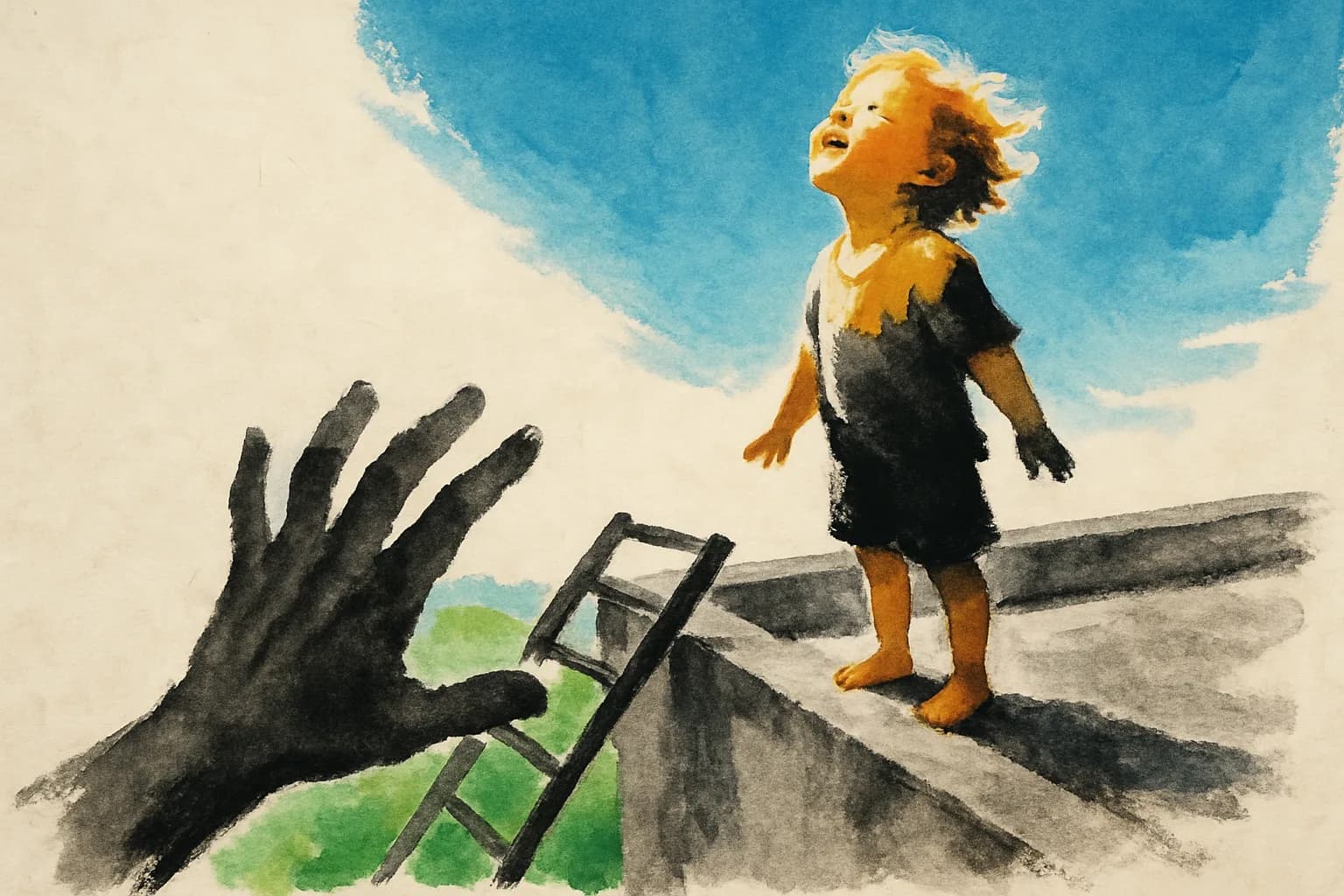 Artwork for "If one kid reads this", drawn from the lines: I wish I could have warned you.; I know it all seemed like just a