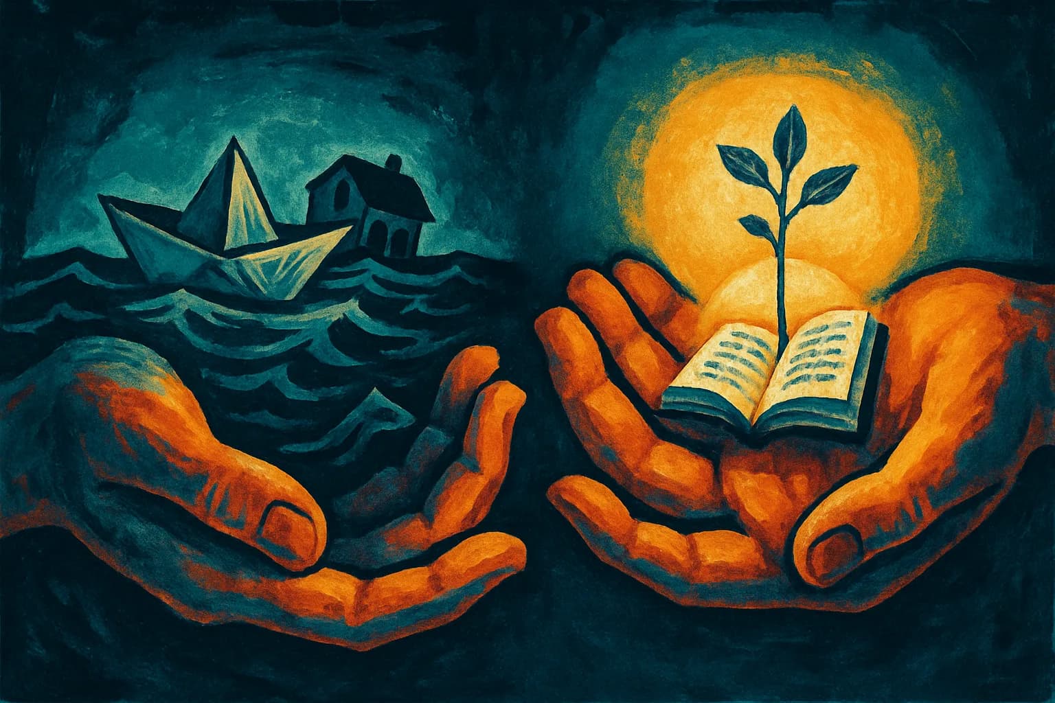 Artwork for "Know that it's coming", drawn from the lines: Know that it's coming:; Something unforgettable will happen,
